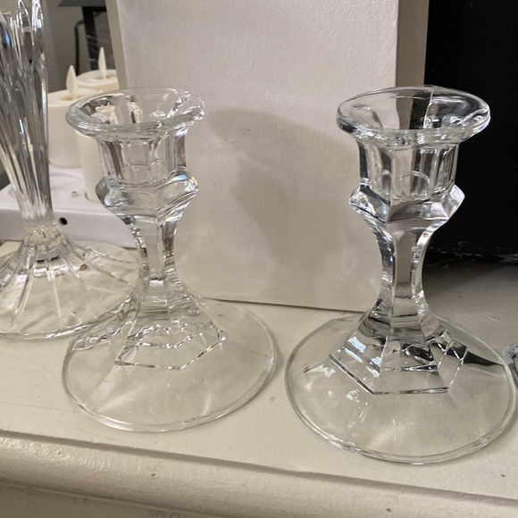 CRYSTAL CANDLE HOLDERS - Picture 5 of 12